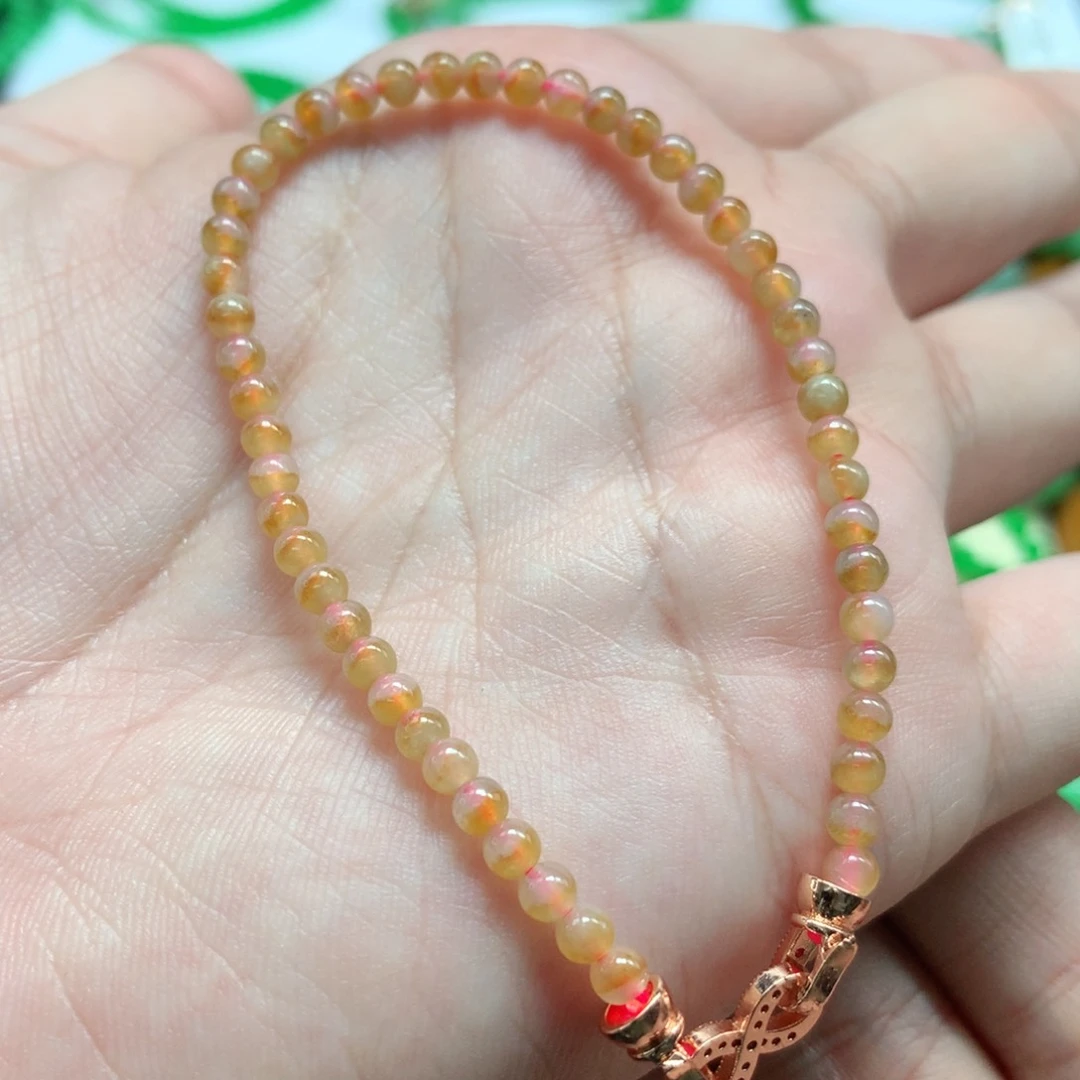 未镶嵌手链翡翠翡翠