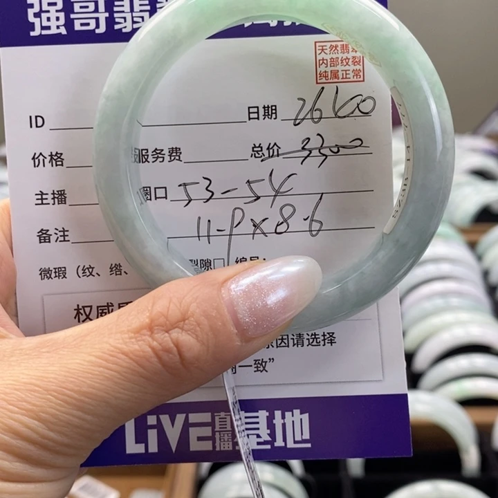 未镶嵌手镯翡翠手镯