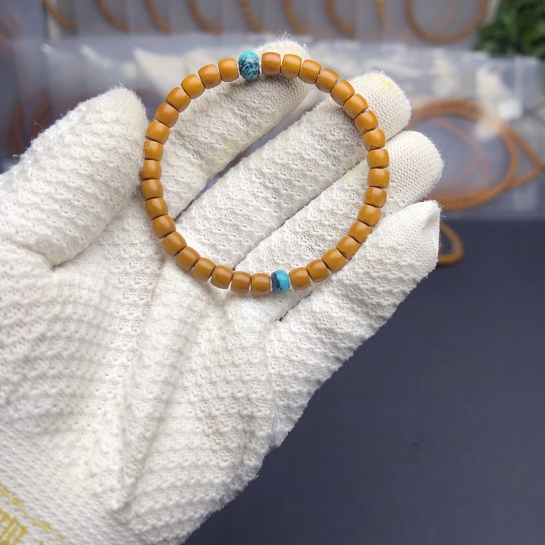 橄榄核手串老挝核尖6.3 竞拍