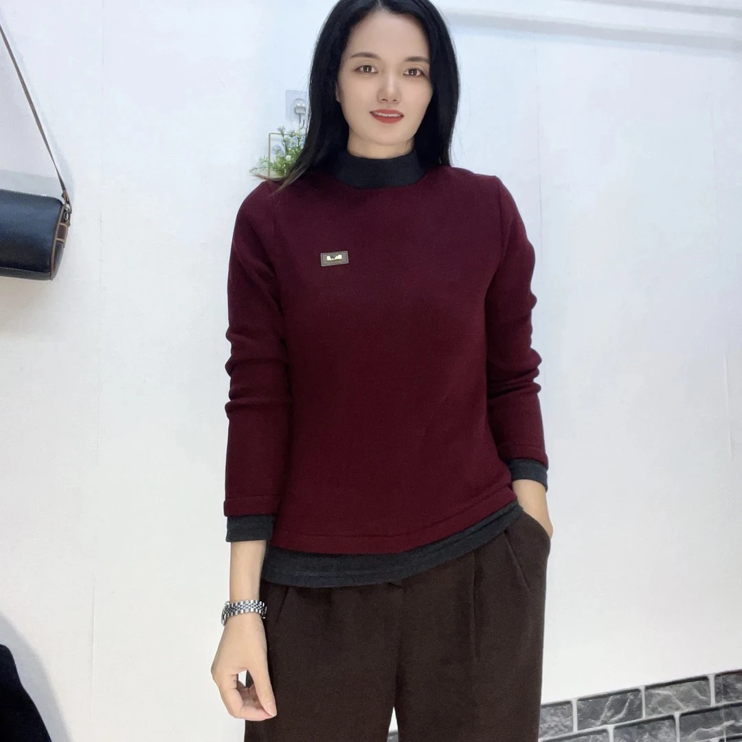 冬季一体绒假两件上衣158（捡漏款）