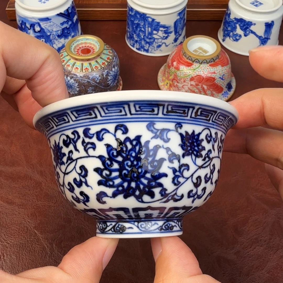 现代景德镇全手工全手绘茶具