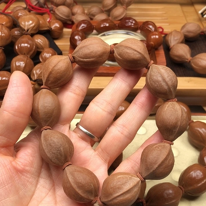 手串橄榄核梅林铁核19 X26
