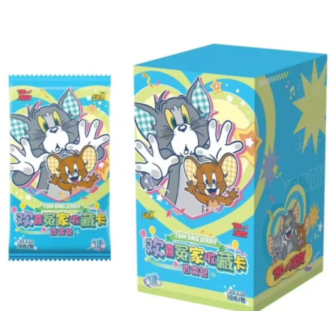 【小颜浮浮】卡游《猫和老鼠》欢喜冤家收藏卡牌百变包盲盒