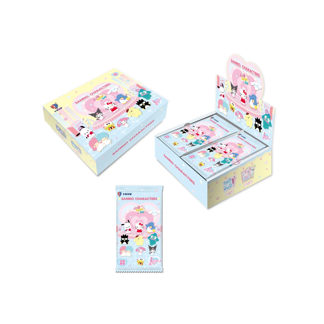 【双黄蛋】卡宝文创三丽鸥拆卡拍立得1元5弹收藏卡牌潮玩盲盒【拆盒】