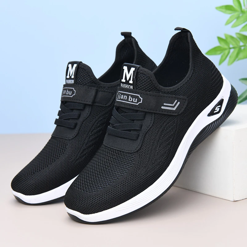 老北京布鞋男款时尚春秋夏款耐磨薄款爸爸中老年软底一脚蹬休闲鞋