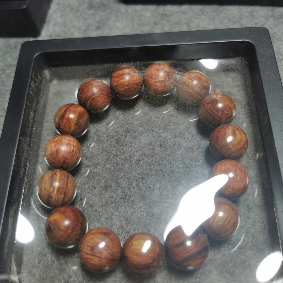 06,黄花梨卡15尺寸15颗精品无暇,纯手工制作无科技一物一拍。