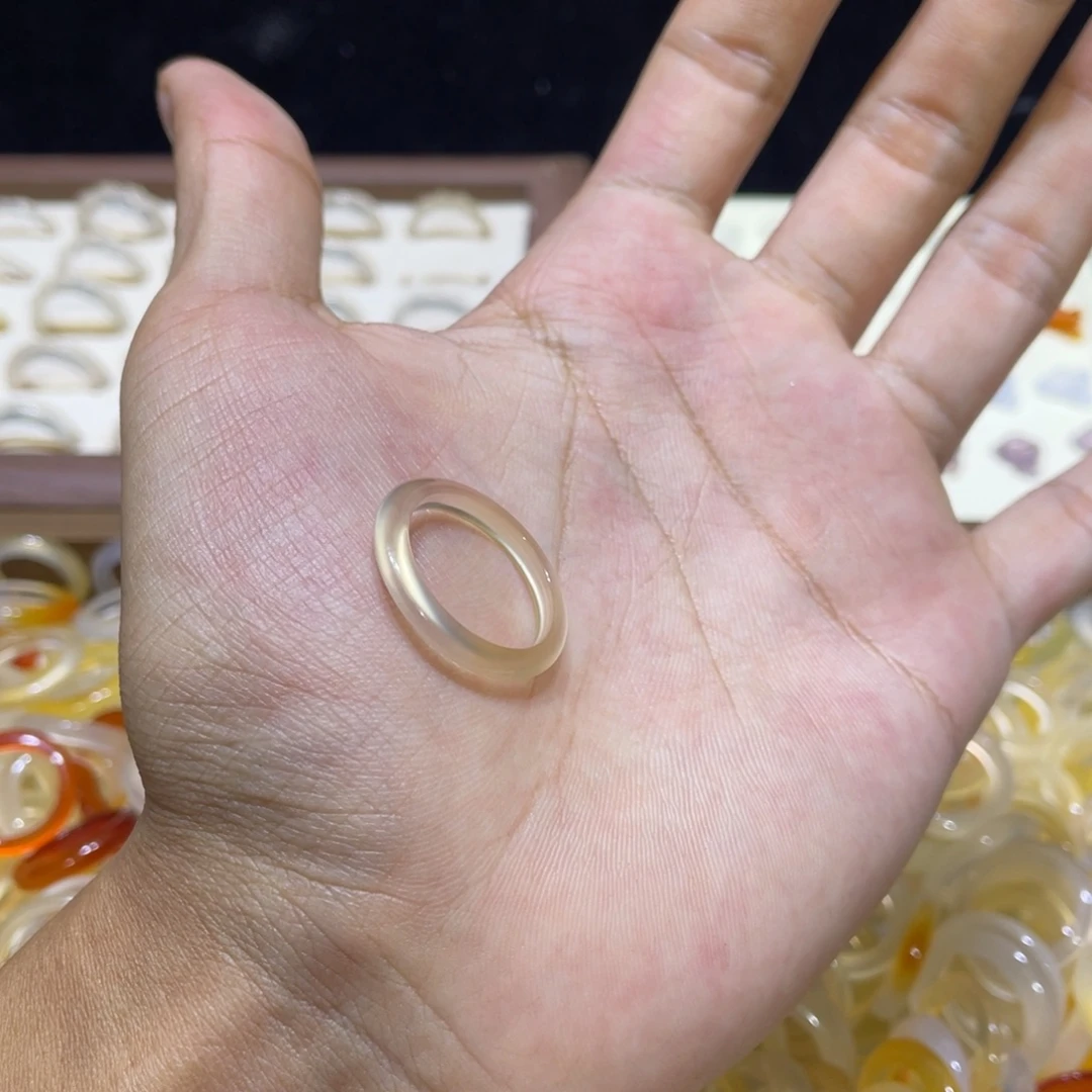 玛瑙/玉髓合金戒指57号港18