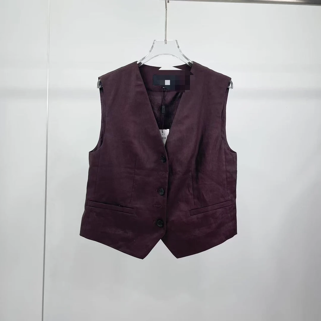 艾家商场同款1516夏季薄无袖上衣