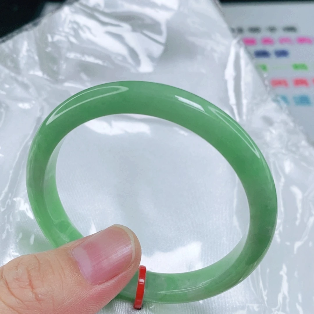 未镶嵌手镯翡翠50.5圈口