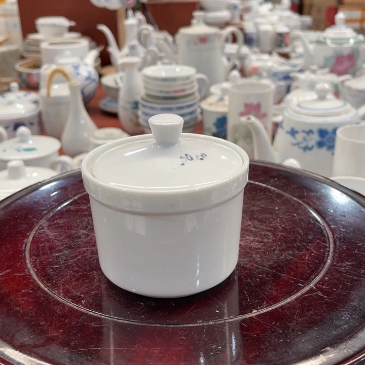 陶瓷醴陵高温细白瓷炖盅
