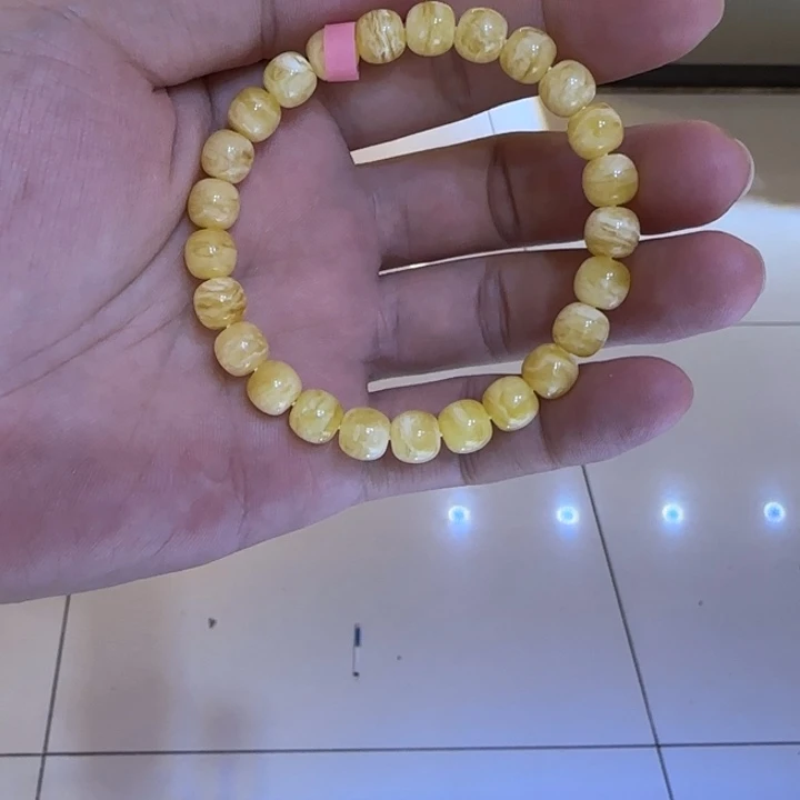 手链琥珀未镶嵌蜜蜡