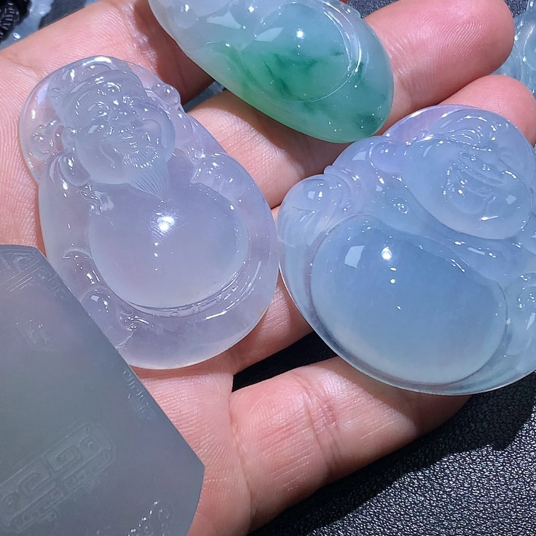 翡翠未镶嵌挂件翡翠