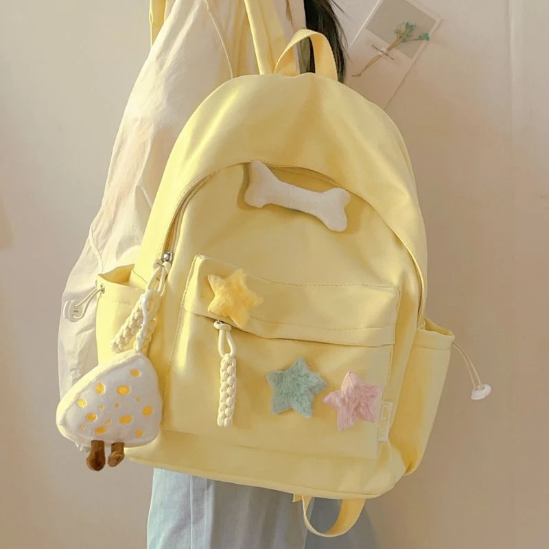 小学生二三四五六年级书包女韩版ins百搭大容量结实耐脏女双肩包