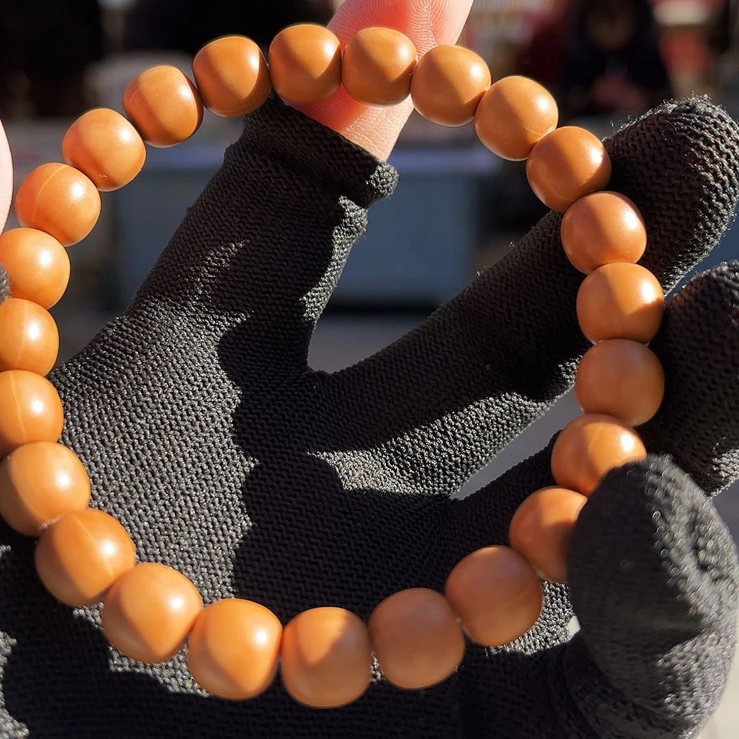 把件文玩核桃10老行猴头手串