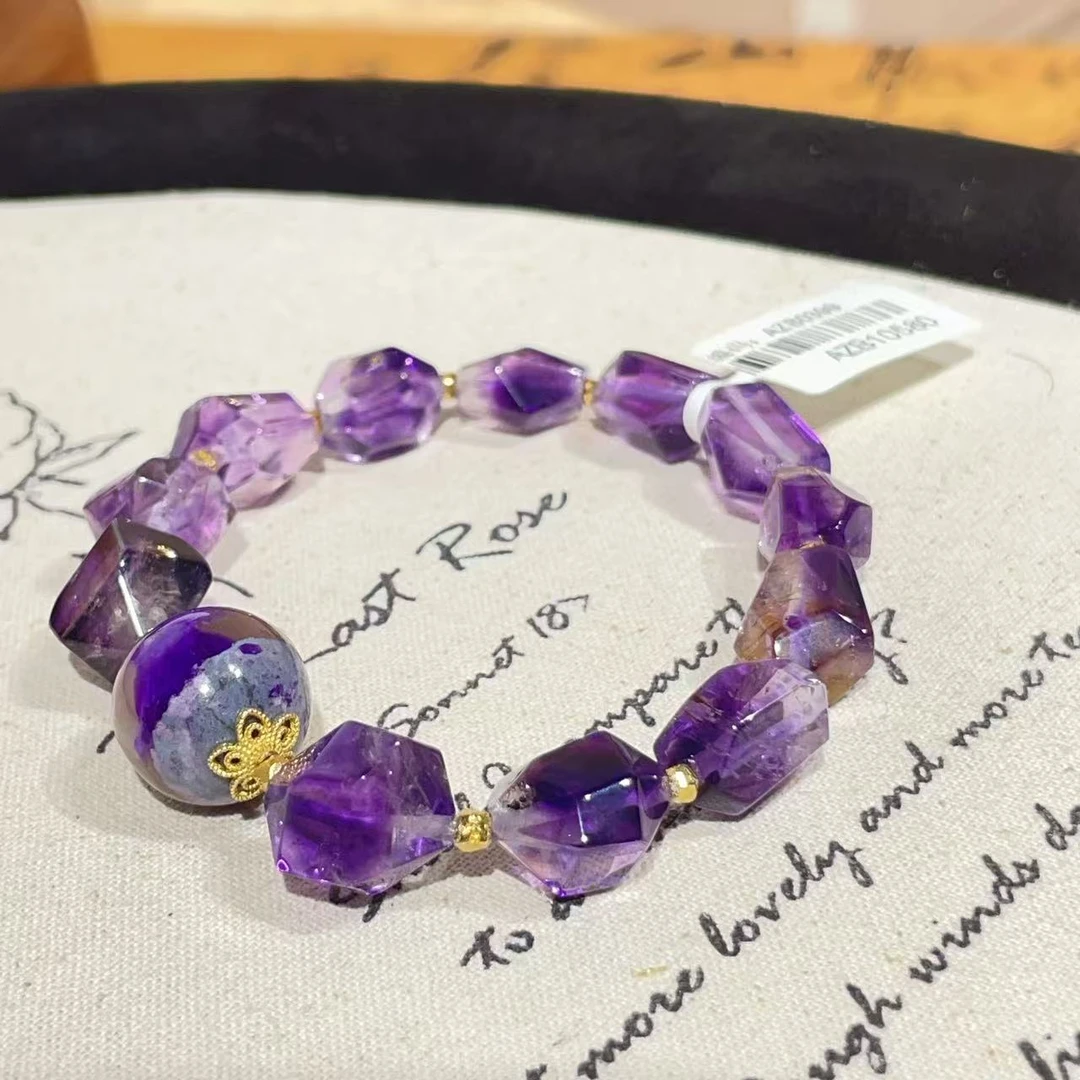 南非舒俱来泥地皇家紫超七设计款单圈s925微瑕（浅予）AZB10580