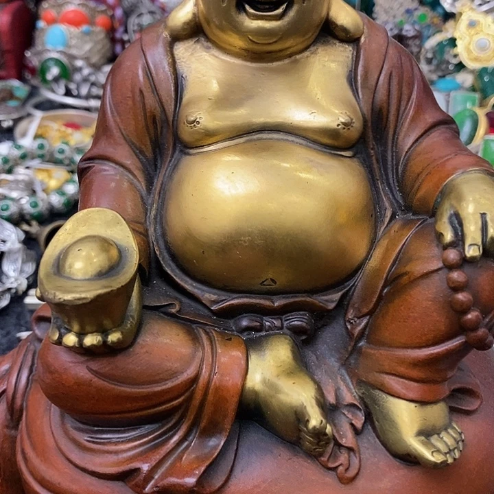 铜器工艺品摆件一个