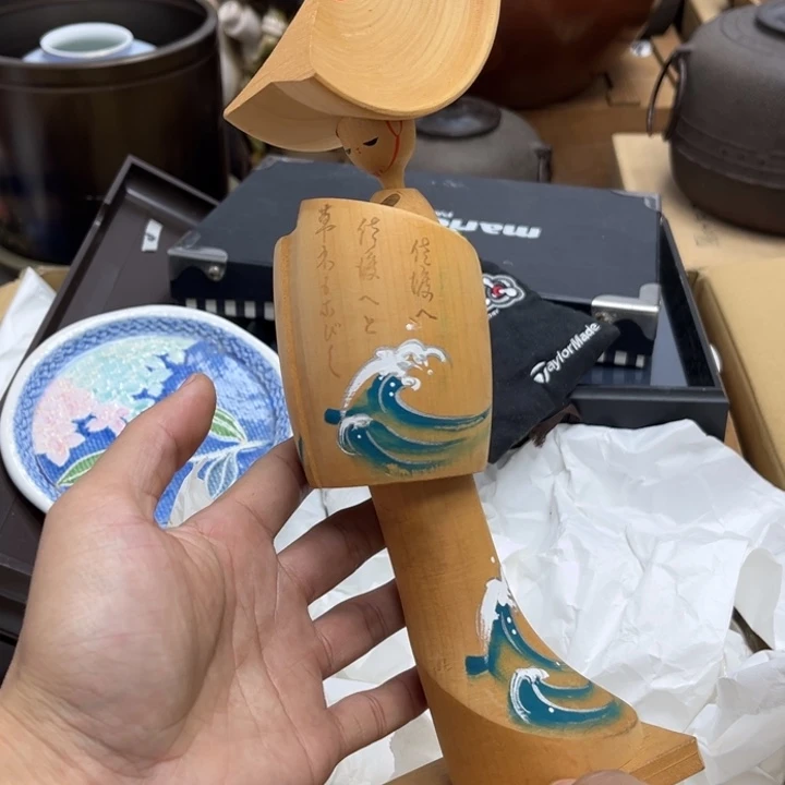 瓷片瓷器摆件工艺品摆件777