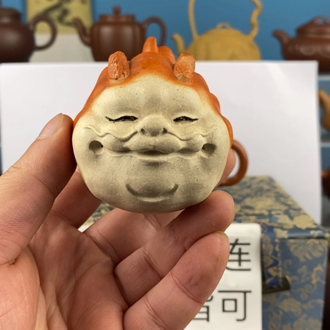 紫砂茶壶流***i火龙果茶宠