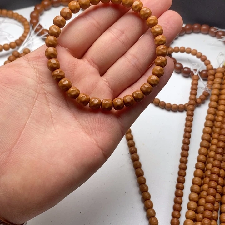 吊坠猴头核桃奶酪手串