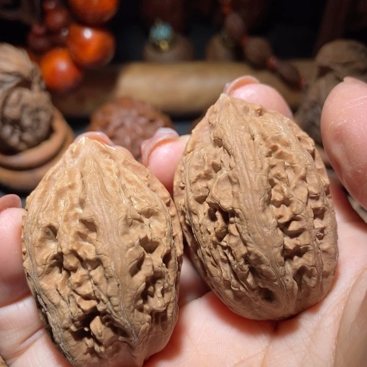 把件文玩核桃东北楸子小雪132