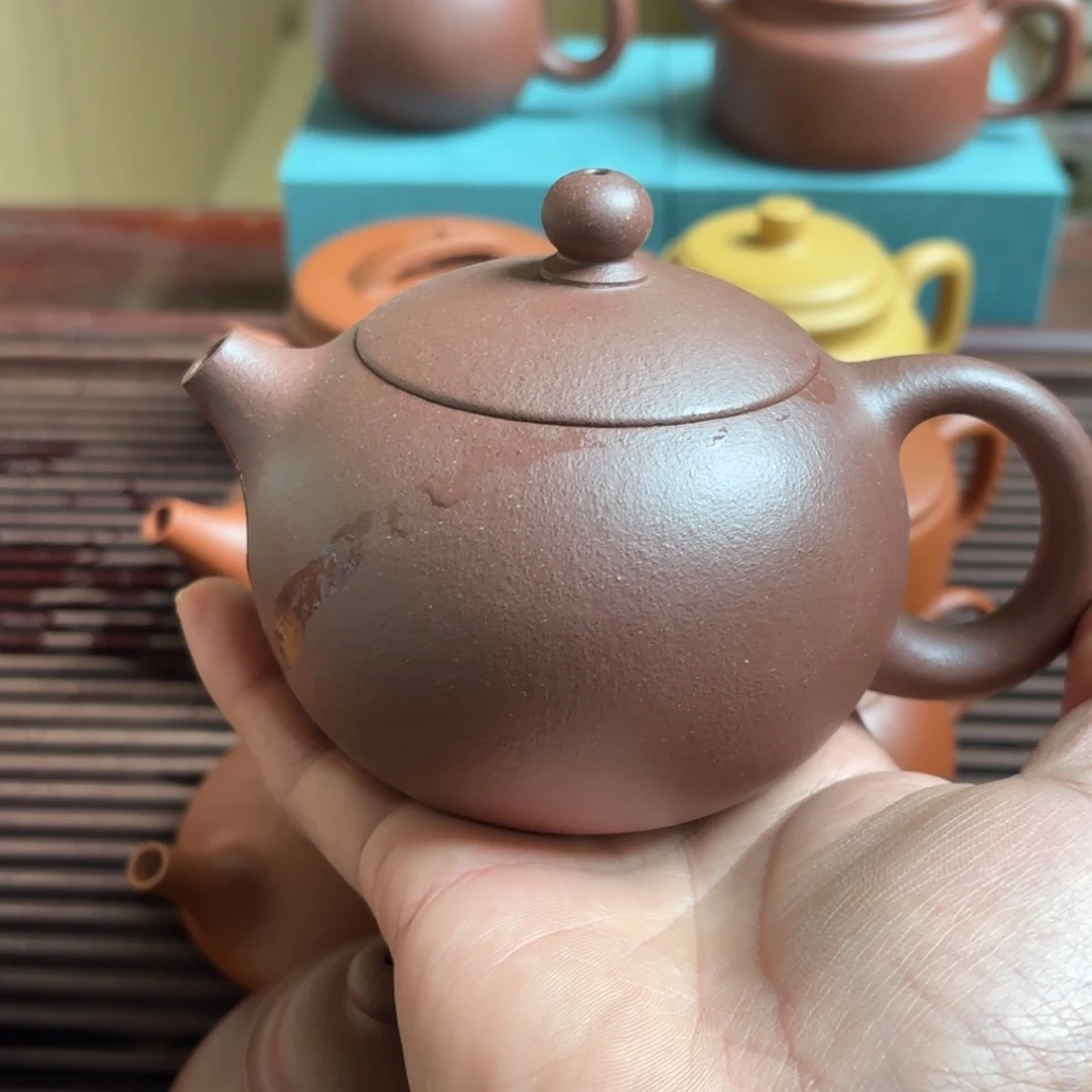 紫砂茶壶哈*哈半手工福利