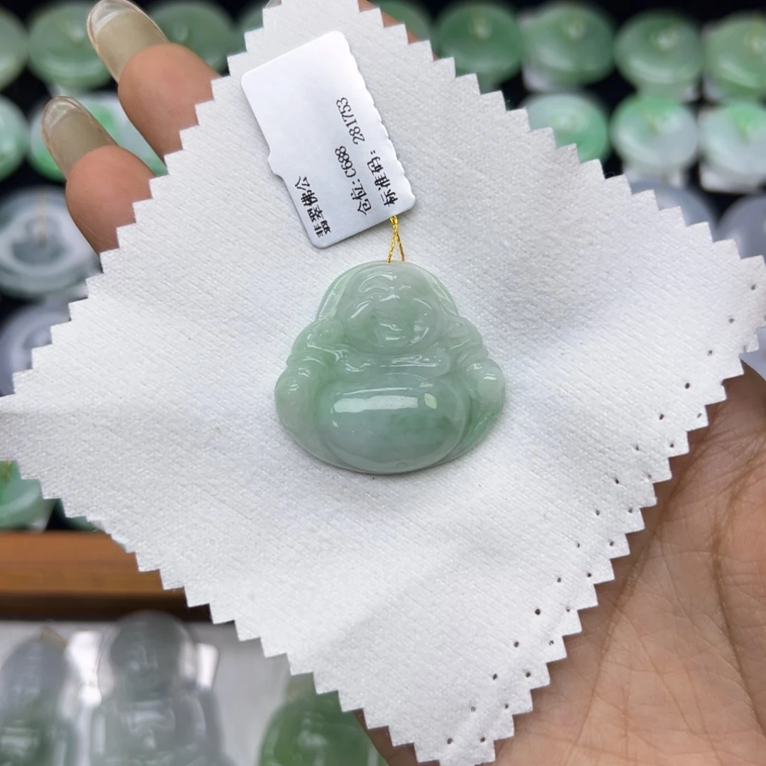 颈饰未镶嵌翡翠甜****s佛公