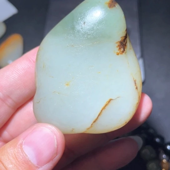 和田玉（青白玉）未镶嵌项链