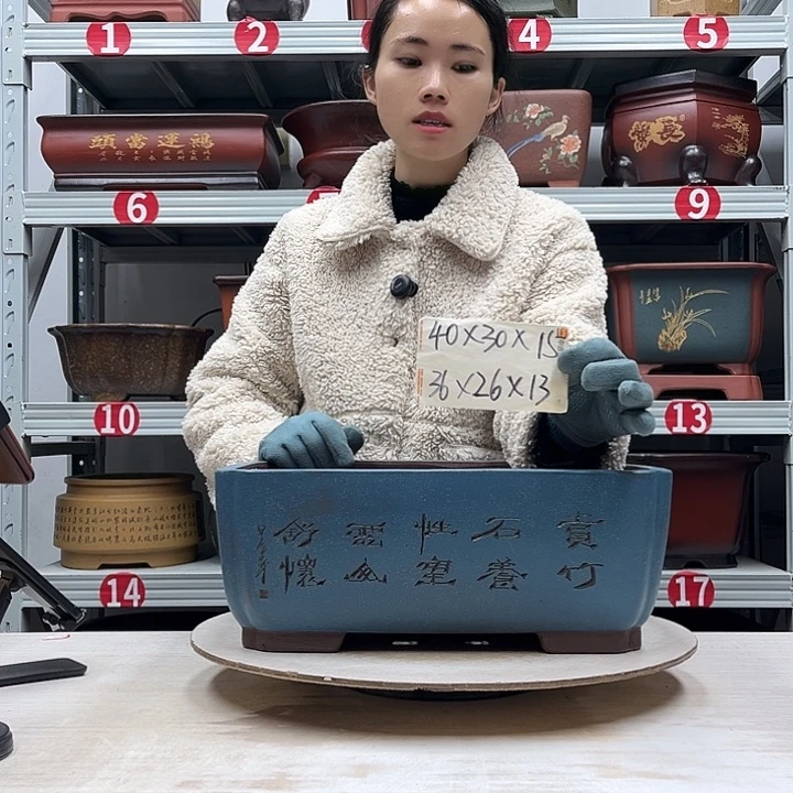 紫砂花盆紫砂花盆