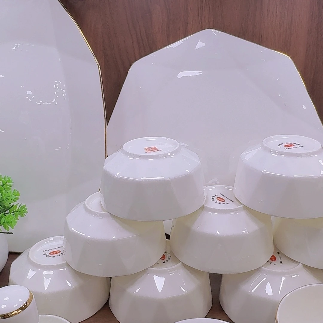 45%以上骨粉骨瓷景德镇面碗单买