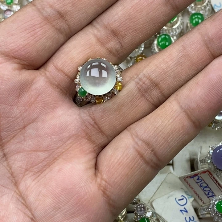 定制翡翠未镶嵌天然缅甸翡翠A货