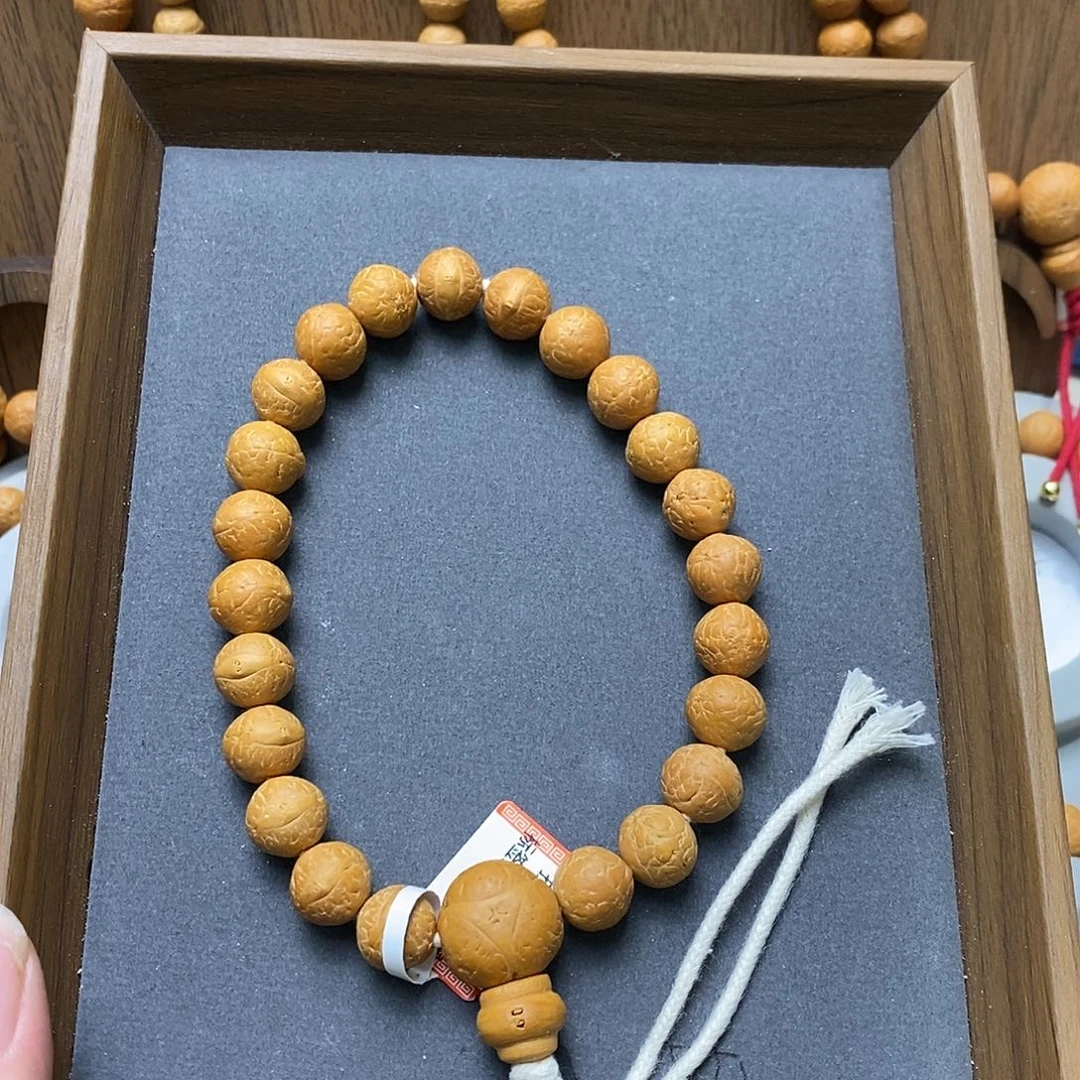 左***转凤眼菩提手串保尼泊尔保同树11.5mm手串
