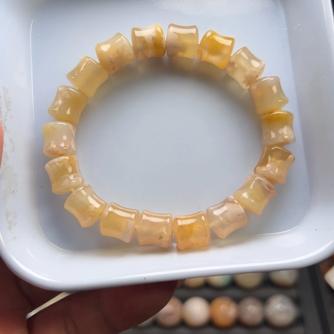 未镶嵌玛瑙/玉髓珠宝半成品