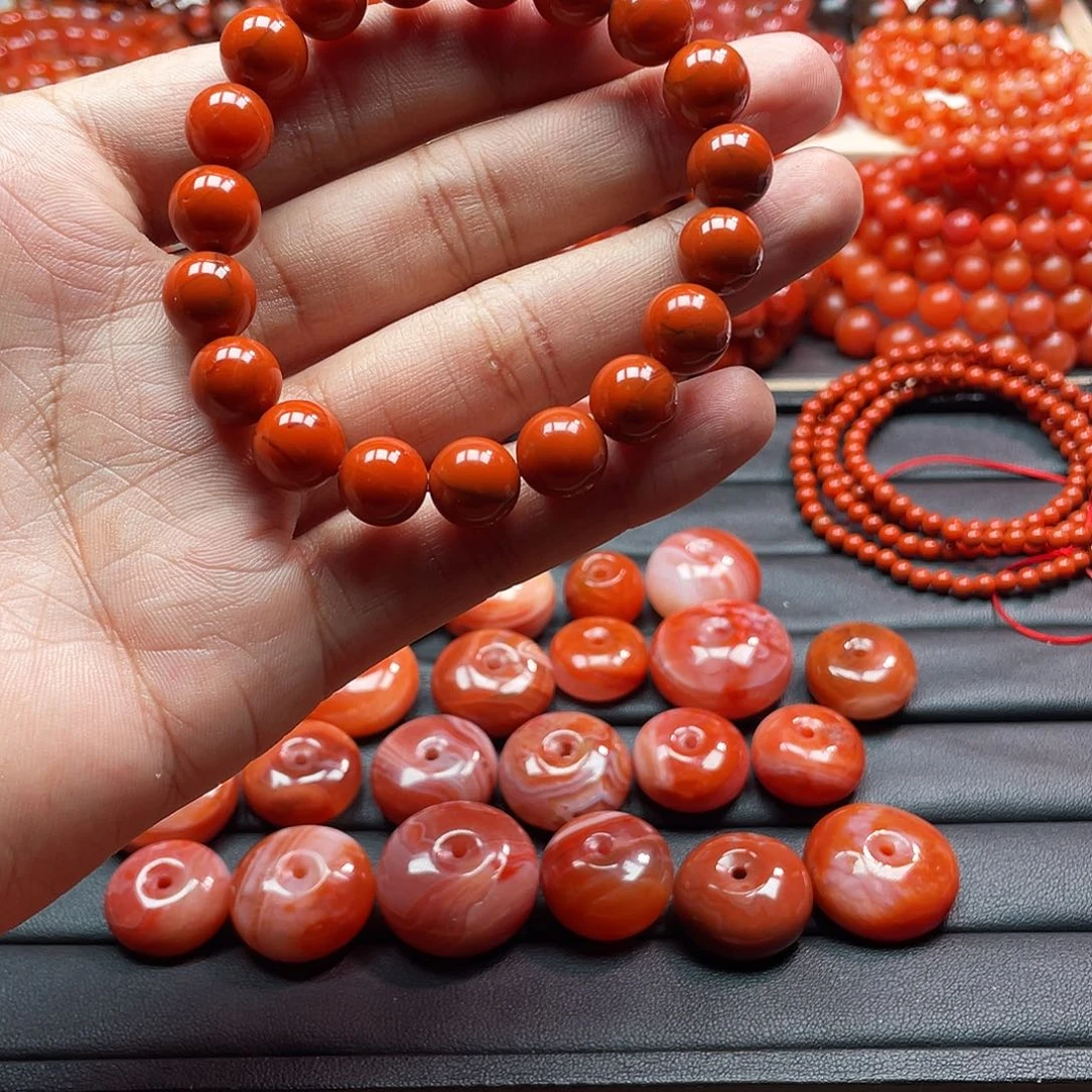 手链未镶嵌南红玛瑙