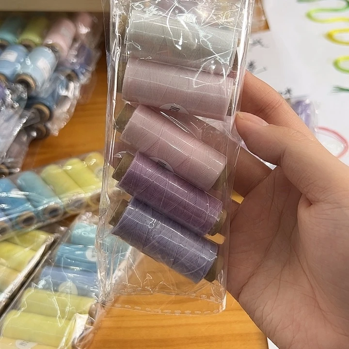 棉（0.25纯色扁蜡线图片色5卷）