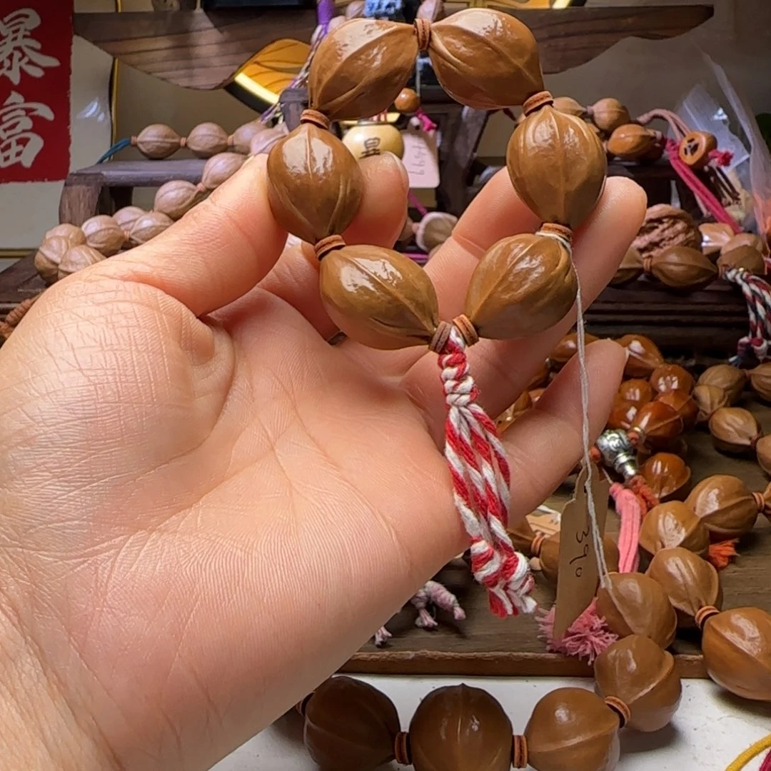 橄榄核手串L*1927四花手捻