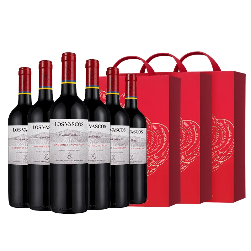 Lafite/拉菲巴斯克赤霞珠红葡萄酒750ml*6礼盒装