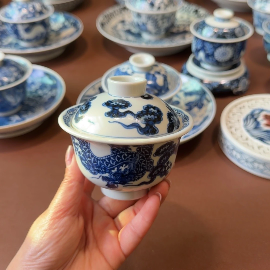 手工手绘茶具微瑕