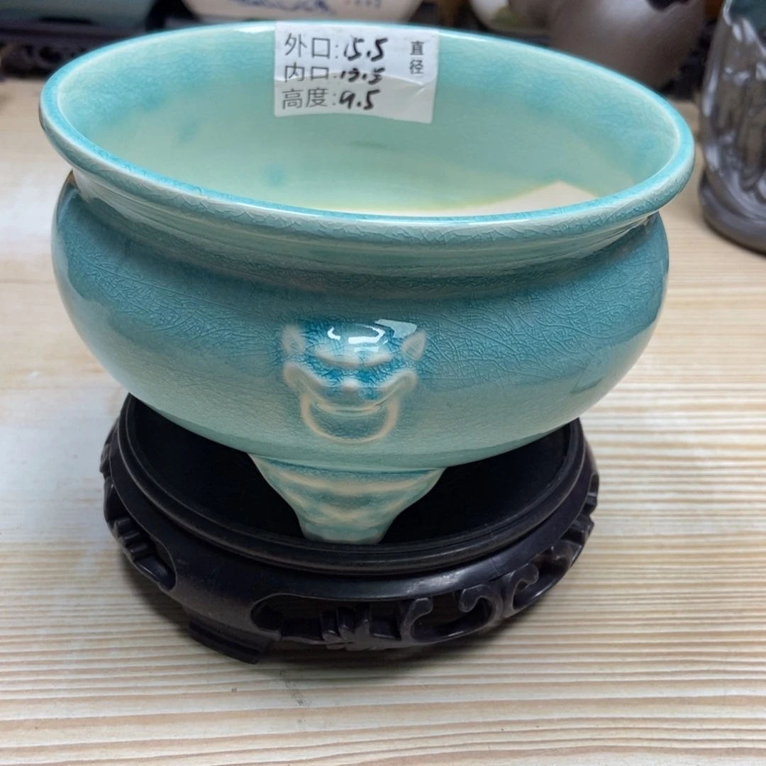 瓷片陶瓷花盆陶瓷艺术