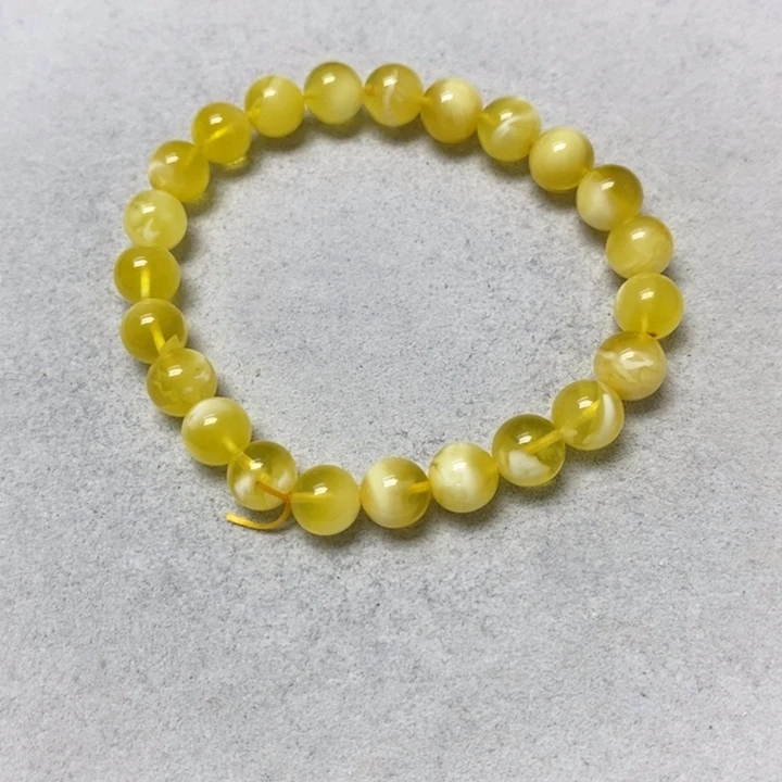 裸石蜜蜡未镶嵌串