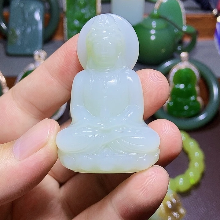 未镶嵌和田玉挂件