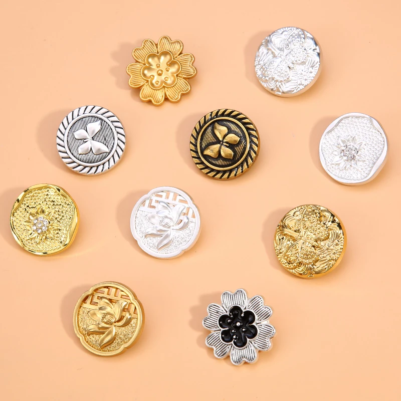 金属纽扣高档上衣女羊绒大衣扣子西装毛衣风衣配件毛呢外套钮扣