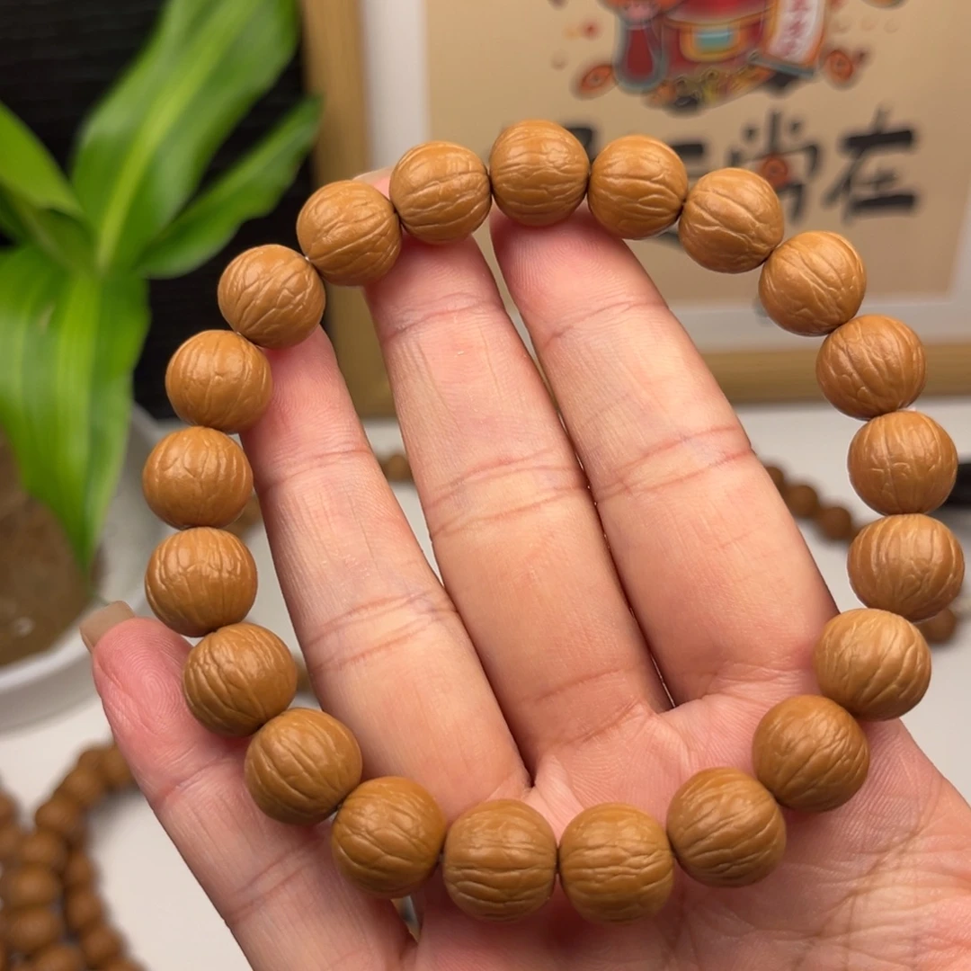 若***水吊坠猴头核桃聚宝盆