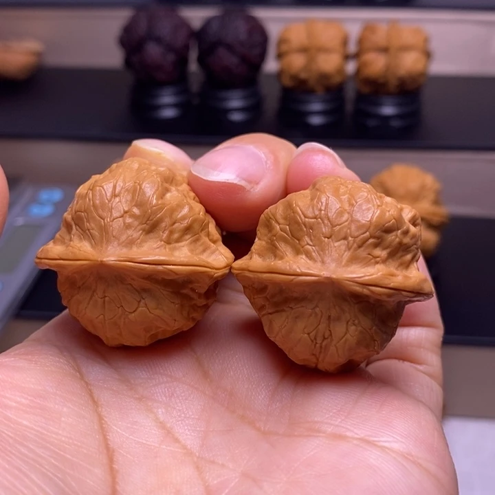 把件文玩核桃芭蕉扇59