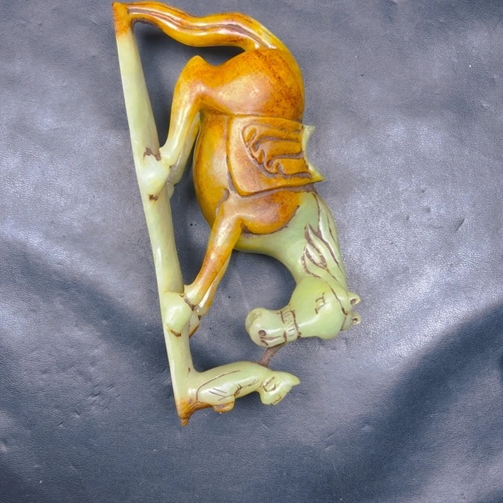 和田玉把件未镶嵌邓**，