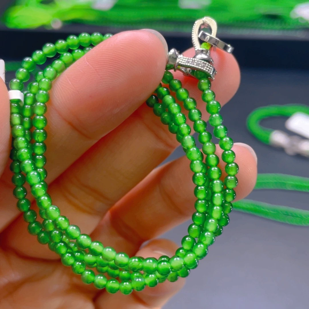 翡翠项链未镶嵌，1