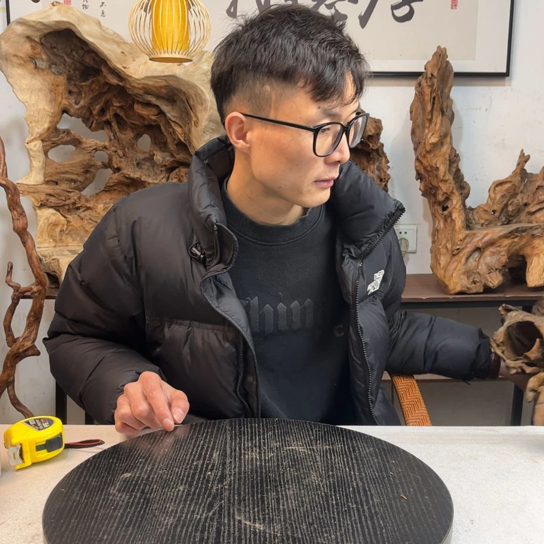 木积**观根雕小底座无拼接