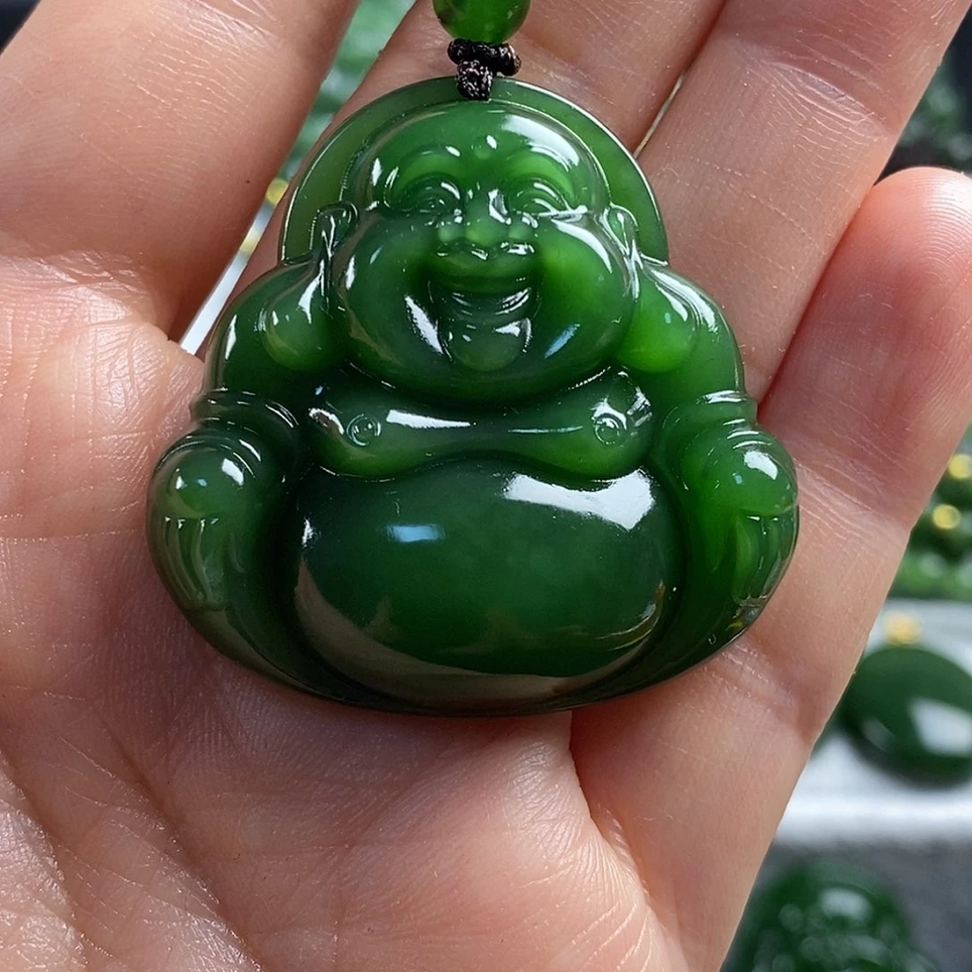 和田玉（碧玉）未镶嵌颈饰