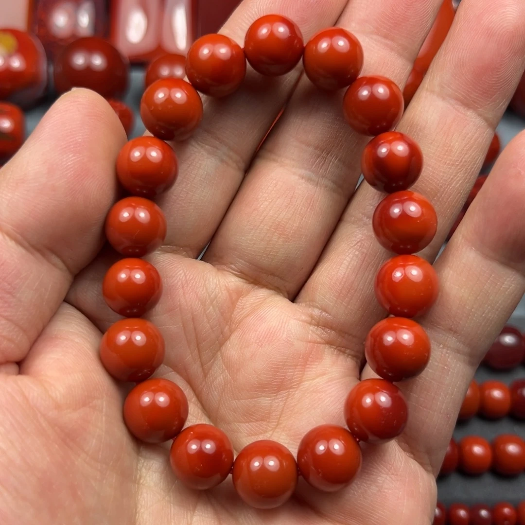 南红玛瑙未镶嵌珠宝奇石尺寸10.5-11