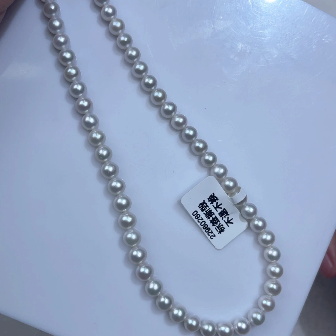 银S925镶嵌天然珍珠淡水珍珠