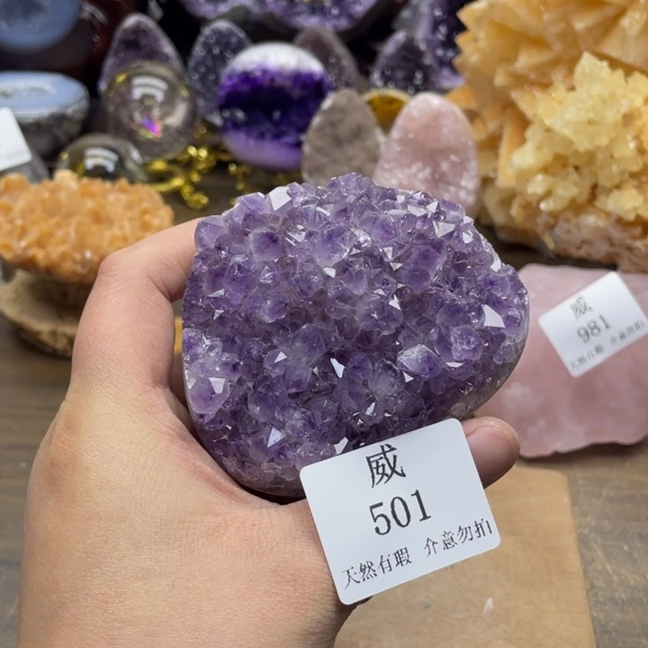 珠宝半成品水晶未镶嵌